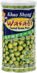 Khao Shong - Grüne Erbsen im Teigmantel mit Wasabi Geschmack - Scharfer Snack aus Asien - Snacks & Nüsse aus Thailand - 1 x 280 g 280 g (1er Pack) Angebot bei HelloDeals