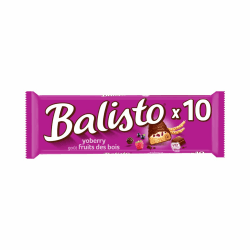 BALISTO Keksriegel Getreide Schokolade Milch Yoberry Waldfrüchte | Schokoladenriegel mit Getreide und Waldfrüchten, der Gourmet-Snack für Ihre Pausen und Genussmomente Angebot bei HelloDeals