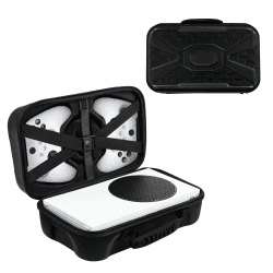 Mcbazel Harte Tragetasche für Xbox Series S, Reiseetui, Aufbewahrungstasche für Xbox Series S Konsole Wireless Controller & Gaming Zubehör - Schwarz, Schwarz , Reiseetui Angebot bei HelloDeals