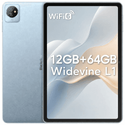 Blackview Tab70 WiFi Tablett, 10 Zoll Touch Tablet mit Android Tablet, 12GB RAM + 64GB Speicher (erweiterbar bis 2TB per TF-Karte), 2,0 GHz Prozessor, WiFi 6 & Bluetooth 5.0, Widevine L1 GMS | Speicher erweiterbar bis 2 TB mit TF-Karte, 2,0-GHz-Prozessor, Angebot bei HelloDeals