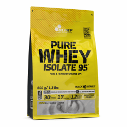 OLIMP SPORT NUTRITION Olimp Pure Whey Isolate 95 Proteinpulver - Premium Molkenprotein-Isolat, Reich an Aminosäuren & Vitaminen, Unterstützt den Muskelaufbau, 600g, Schokolade Angebot bei HelloDeals