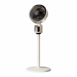 Standventilator Bodenventilator Sehr Leise Ventilator groß Ventilator mit Kühlung Sommer Verstellbare Standing Fan Leistungsstark USB-betrieben Strapazierfähig für Zuhause Schlafzimmer Wohnzimme Weiß A Angebot bei HelloDeals