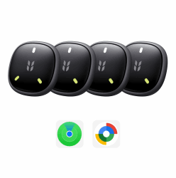 UGREEN FineTrack Mini Duo 2 Tracker kompatibel mit iOS & Android, 4 Pack | GPS Tracker mit 110dB Signalton, Leuchtendes Design, IP68, Schlüsselfinder für Koffer, Keys, Rucksack usw. Angebot bei HelloDeals