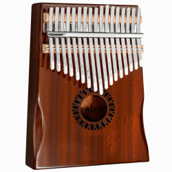 Newlam Kalimba 17 Tasten - Musikgeschenk für Kinder und Erwachsene Kakaobraun 17 Tasten 17 Tasten Angebot bei HelloDeals