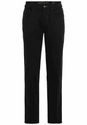 camel active Herren Regular Fit Regular Fit 5-Pocket Jeans | Regular Fit 5-Pocket Denim aus Baumwolle mit leichtem Stretch 42W / 32L Schwarz Angebot bei HelloDeals