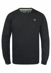 !Solid SDBenn Herren Sweatshirt Pullover Sweater Rundhals-Ausschnitt L Dark Grey Melange (8288) Angebot bei HelloDeals