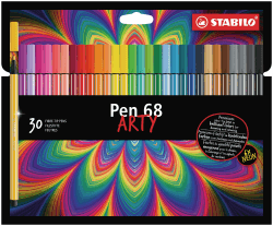 STABILO - Premium-Filzstift - Pen 68 | ARTY, 30er Pack Angebot bei HelloDeals