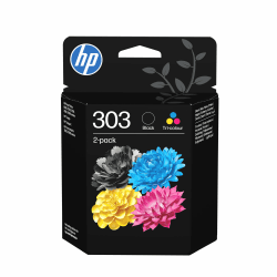 HP 303 Schwarz/Farbe, Original Druckerpatronen 2er-Pack | Tinte für HP Envy 6200, 7100, 7800, HP Envy Photo 6200, 7100, 7800, HP Tango, HP Tango X, ~200 Seiten (3YM92AE) Neue Version Angebot bei HelloDeals