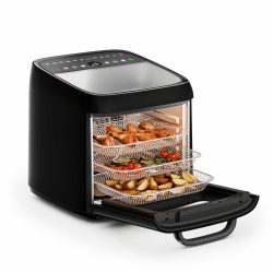 Princess Airfryer Oven Vision, 12,6 L Kapazität, 1800 W Leistung, Multifunktionales Heißluftofen-Design, Sichtfenster, Einfache Reinigung, 01.182288.01.001 Angebot bei HelloDeals