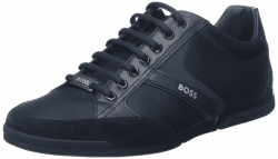 BOSS Herren Hugo Boss Saturn_Lowp_mx A_nSneaker 43 EU Dunkelblau Angebot bei HelloDeals