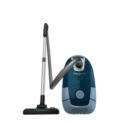 Rowenta Power XXL Staubsauger mit Beutel, inkl. Parkettdüse, niedriger Energieverbrauch, Motor von bis zu 900 W, 4,5 l Fassungsvermögen, 12 m Aktionsradius, 99 Prozent Filtration, RO3143EA Blau Angebot bei HelloDeals