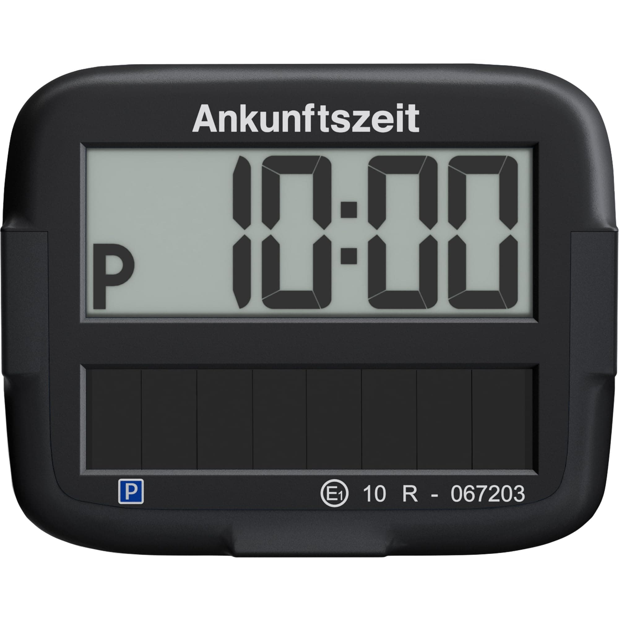 Needit Park Micro Solar elektronische Parkscheibe [NEUES Modell 2025] I unendlich Energie, Null Batteriewechsel | einzige Parkscheibe in Deutschland mit integriertem wiederaufladbarem Akku | schwarz Angebot bei HelloDeals