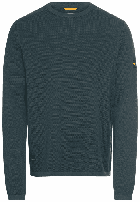 camel active Herren Pullover aus Reiner Baumwolle XL Tintenblau Angebot bei HelloDeals
