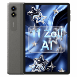 Android 16 AI Tablet mit Einem 11 Zoll 90Hz Bildschirm und 128 GB Speicher | 11 Inch Tablet for Study, Work and Family: 24GB RAM, T7250, 8000mAh, OTG Reverse Charge and 4-Year Warranty Angebot bei HelloDeals