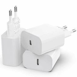 3er-Pack 25W USB C Schnellladegerät für iPhone 16/15/14/13/12/11 SE | USB C Ladegerät, USB C Adapter, PD 3.0 USB C stecker Netzteil (Ohne Ladekabel) Angebot bei HelloDeals