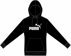 Puma Unisex ESS No. 1 Logo Hoodie FL (S) Kapuzenpullover (1er Pack) L Schwarz Angebot bei HelloDeals