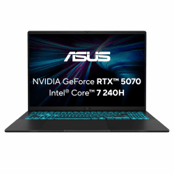 ASUS V16 V3607VP Gaming Laptop | 16" WUXGA 16:10 144Hz IPS Display | Intel Core 7 240H | 32GB RAM | 1TB SSD | NVIDIA RTX 5070 | Win11 Home | QWERTZ | Black | 3Monate GamePass Angebot bei HelloDeals