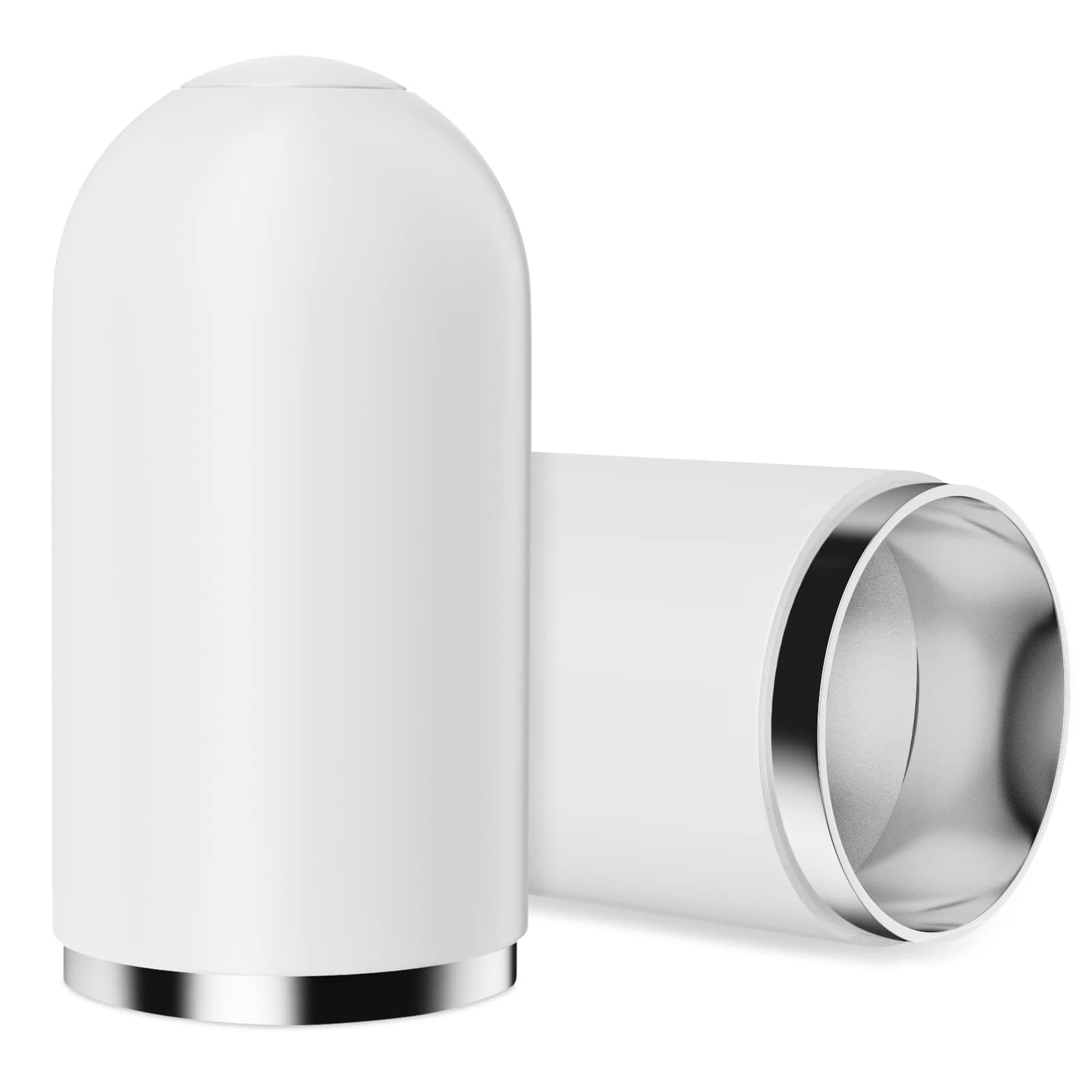 flintronic Magnetische Ersatzkappen Kompatibel Apple Pencil 1. Generation, Magnetische Kappen für Apple Pencil Cap, Weiß (2er-Pack Kappen) #1 2er-Pack - A Angebot bei HelloDeals