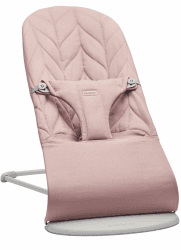 BabyBjörn Babywippe Bliss, Gewebt, Blütenblatt-Steppung, Altrosa Angebot bei HelloDeals