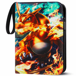 LYAILOOGXL Pokémon Sammelalbum 900 Karten - Wasserdichtes | 9 Fächer/Seite,PU-Leder mit Reißverschluss – PVC-frei, schützt vor Feuchtigkeit & Staub. Für Kinder & Sammler ab 6 Jahren Angebot bei HelloDeals