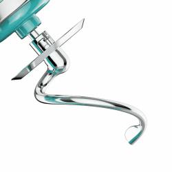 Knethaken Spiralkneter für KitchenAid Zubehör Artisan, 4,5-5 QT | Edelstahl Teigaufsatz für Kitchen Aid Kipp-Kopf Standmixer, Spülmaschinenfest für Küchenhelfer-Zubehör und Aufsätze 14.5*10.2cm Angebot bei HelloDeals