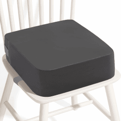 Sitzerhöhung Stuhl Kind, Waschbar Zerlegbar Tragbare Sitzerhöhung | Kleinkinder Esszimmerstuhl ErhöHen Pad Esszimmer Boostersitze mit 2 Sicherheitsschnalle Gurte Kindersitzkissen (Grau) Angebot bei HelloDeals