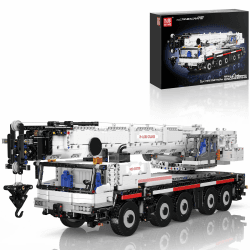 Mould King Technik Kran, APP und ferngesteuertes motorisiertes Kranmodell, 17075 High-Tech motorisiertes LKW-Modell, Bausatz für Erwachsener und Jungen ab 14 Jahren, (3248 Teile) 17075-Technik Kran Angebot bei HelloDeals