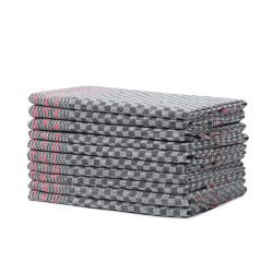 Amago - 10er Pack Allzwecktücher, 100 prozent Baumwolle, 50 x 100 cm - Anthrazit Anthrazit 50 x 100 cm Angebot bei HelloDeals