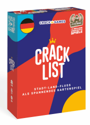 CRACK LIST – Lustiges Kartenspiel Stadt Land Fluss für Familie, 2-8 Spieler | Reisespiel für Spieleabende, kinderleichte Regeln, schnelle Runden, Lachgarantie, ideale Geschenkidee, über 2 Mio verkauft Angebot bei HelloDeals