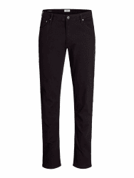 JACK & JONES Male Plus Size Slim Fit Jeans Tim Original AM 814 40W / 32L Schwarz (Black Denim Black Denim) Angebot bei HelloDeals