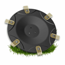 3DHerb 6er Messerscheibe kompatibel mit ECOVACS Goat O500, O600, O800, O1200, G1-800, G1-2000, G1 - Premium Mähteller aus glasfaserverstärktem Kunststoff für 6 Klingen (ohne Klingen) Messerscheibe ohne Klingen Angebot bei HelloDeals