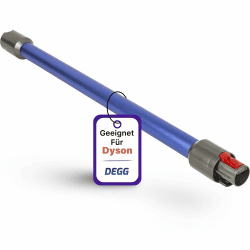DEGG® Staubsaugerrohr, Kompatibel mit Dyson V7 V8 V10 V11 V15, Blau, 32 mm | Verlängerungsrohr, Saugrohr, Staubsauger Ersatzteile, Staubsaugerzubehör, Perfekte Passform, Premium Qualität Angebot bei HelloDeals