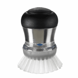 OXO Steel Seifenspender-Handflächenbürste, 6,4 cm Durchmesser. x 10,2 cm Höhe Angebot bei HelloDeals