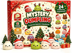 Squishy Weihnachten Adventskalender 2026 | Dumpling Squishy Weihnachtskalender mit Countdown, Überraschungs Fidget Spielzeug Geschenke für Erwachsene Angebot bei HelloDeals