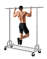 HOKEEPER profil kleiderständer auf rollen schwerlast kleiderschrank clothes rollen (S002) | profil kleiderständer auf rollen schwerlast kleiderschrank clothes rollen (S002) Angebot bei HelloDeals