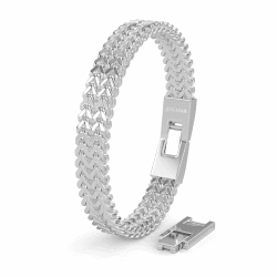SERASAR | Premium Edelstahl Armband Herren | Rostfreier 316L Chirurgenstahl | Wasserfest | Sicherer Verschluss | Drei Farben | Inklusive Schmuckschachtel 23cm Franco Silber Angebot bei HelloDeals