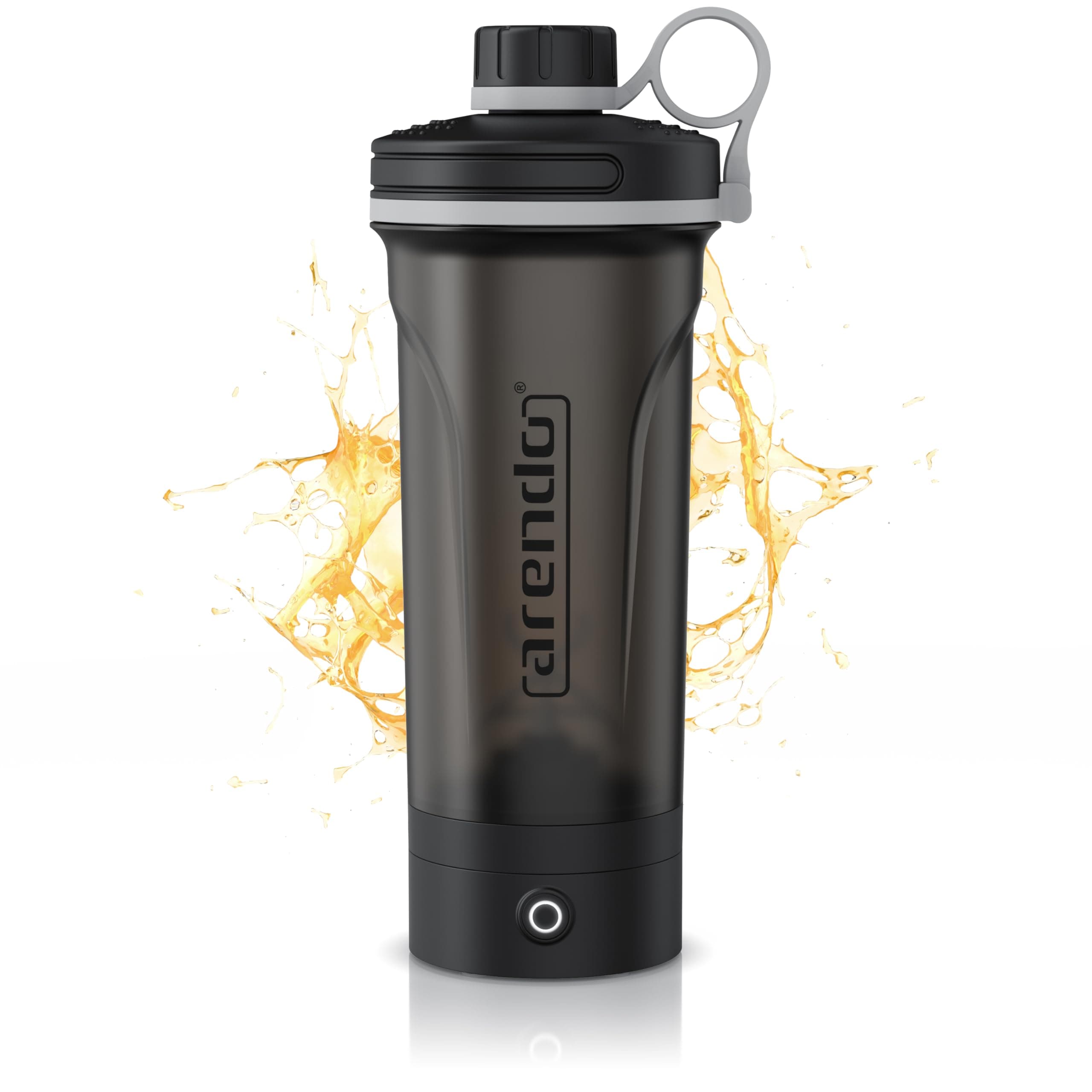 Arendo - Eiweiß Shaker elektrisch 700ml – Protein Shaker mit Akku - BPA frei – Drink Mixer to Go – Premium Eiweißshaker – spülmaschinengeeignet - für Yoga Fitness Sport Typ 2 Angebot bei HelloDeals