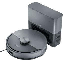 MEDION Saugroboter mit Absaugstation und Wischfunktion X22 SW+ (Lasernavigation, Starke 5000Pa Saugkraft, 2in1 Roboterstaubsauger, präzise Kartenerstellung, Go & No Go Bereiche, mehrere Etagen) blau Angebot bei HelloDeals