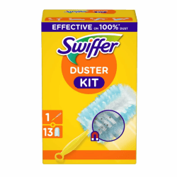 Swiffer Staubwedel, Starterkit + 13 Tücher Griff + 13 Tücher Angebot bei HelloDeals