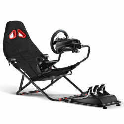 DIWANGUS Faltbares Sim Racing Cockpit für Logitech MOZA Thrustmaster Angebot bei HelloDeals