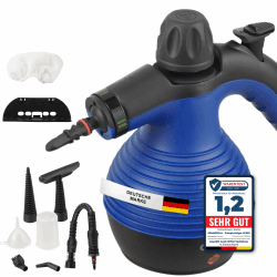 Sommertal SC350 Dampfreiniger 1050W | 110°C, GS geprüft, Power Handgerät Angebot bei HelloDeals