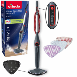 Vileda Steam Plus Pro Compact Dampfreiniger, 4 Dampfstufen Angebot bei HelloDeals