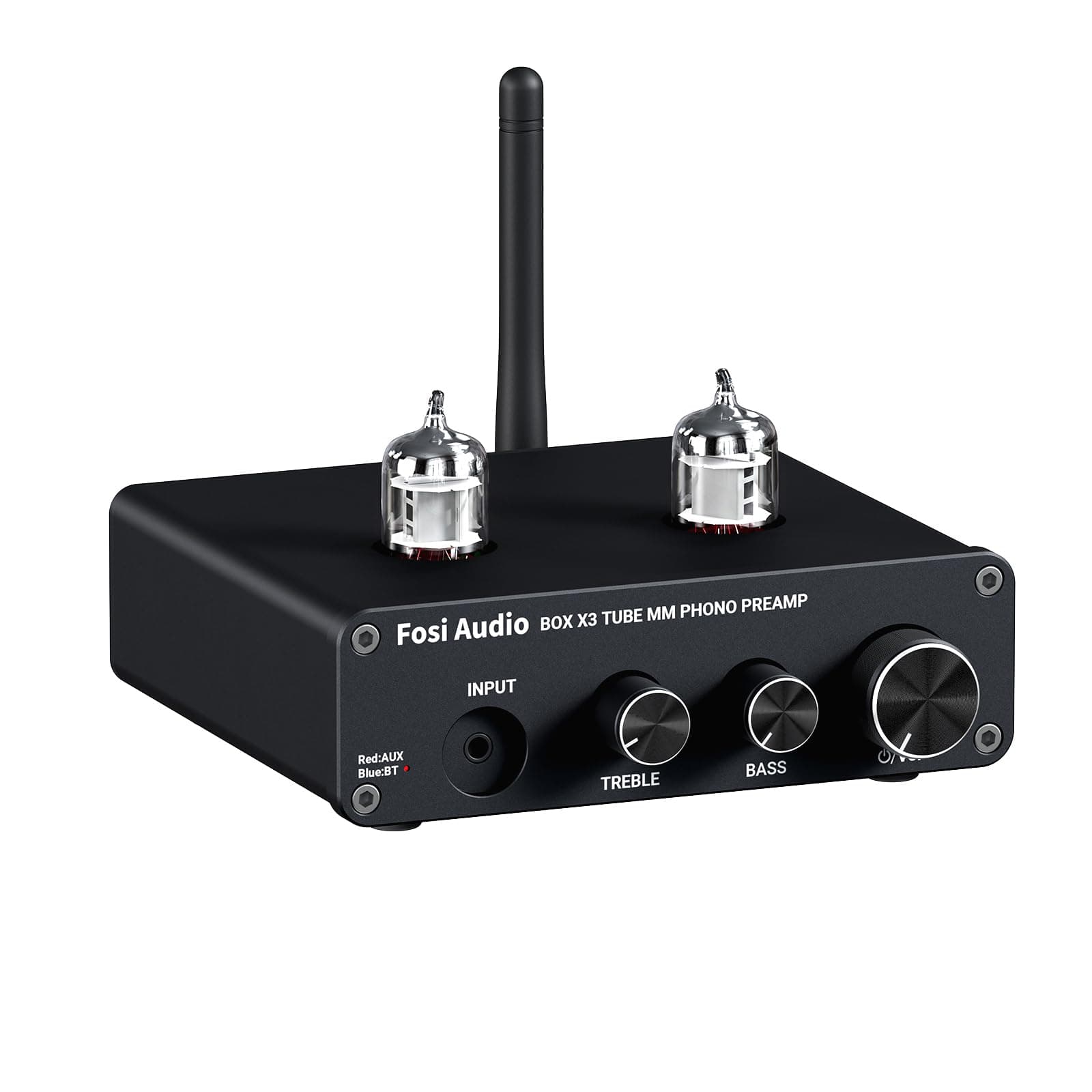 Fosi Audio Box X3 Röhren Phono Vorverstärker für MM-Plattenspieler, Bluetooth 5.0 Mini Stereo Hi-Fi Vorverstärker mit Röhrenklang, für Heim-Audio, Schallplattenspieler Soundsystem Angebot bei HelloDeals