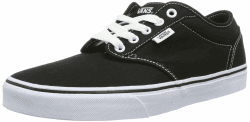 Vans Damen Atwood Sneaker 41 EU Black And White Angebot bei HelloDeals