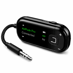Avantree Voyager - Auracast Flugzeug Bluetooth Adapter in Schwarz Angebot bei HelloDeals