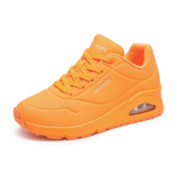 Skechers UNO Damenschuhe 73667 NORG 38.5 EU Neon Orange Durabuck Angebot bei HelloDeals