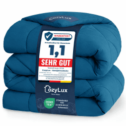 CozyLux Bettdecke 135x200 cm Teal für 4 Jahreszeiten Angebot bei HelloDeals