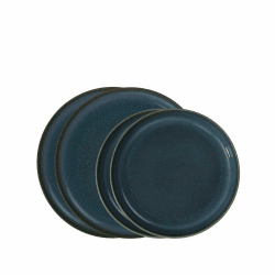 like. by Villeroy & Boch Crafted Denim Teller-Set, 4 tlg., für 2 Personen, blau Blau Tafelset 4tlg. Angebot bei HelloDeals