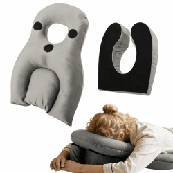 Face Down Recovery Pillow für Vitrektomie & Augen-OP | 30x47cm Medizinisches Kissen mit Atemloch & Höhenverstellung | Genesung nach Netzhaut- & BBL-Operation Angebot bei HelloDeals