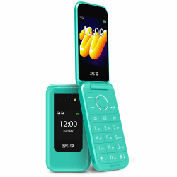 SPC WILD - Einfaches Klapphandy für Digitalpause/Einstieg, Grün Schwarz Angebot bei HelloDeals